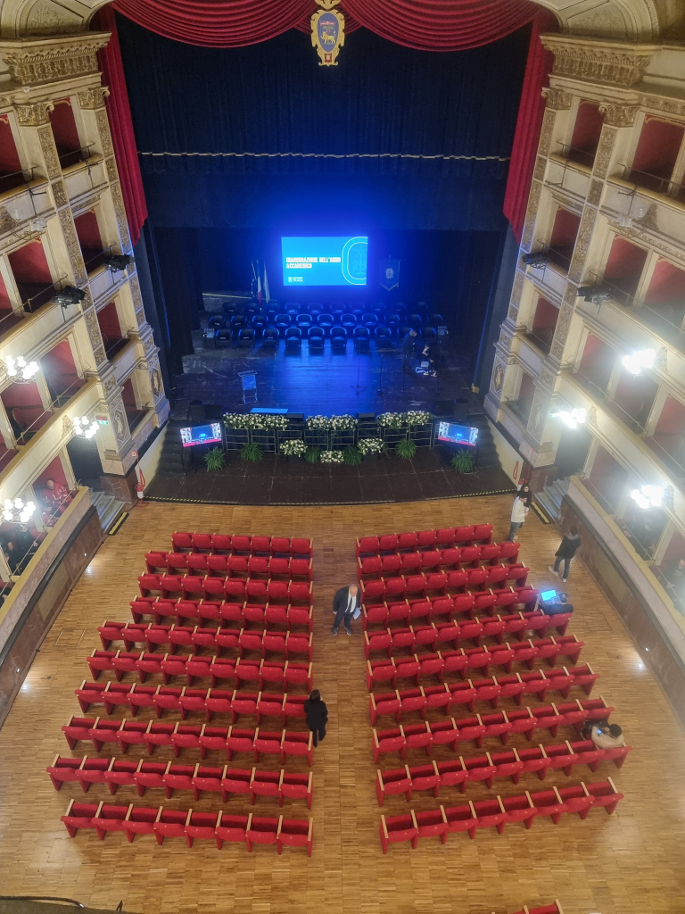 Teatro dell'Unione - Preparazione Evento